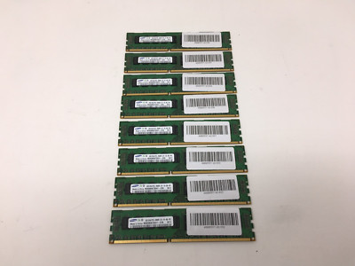 Samsung 8x2GB DDR3-1066 RAM PC3-8500R-07-10-B0-P0 M393B5673EH1-CF8 (SERVER RAM)