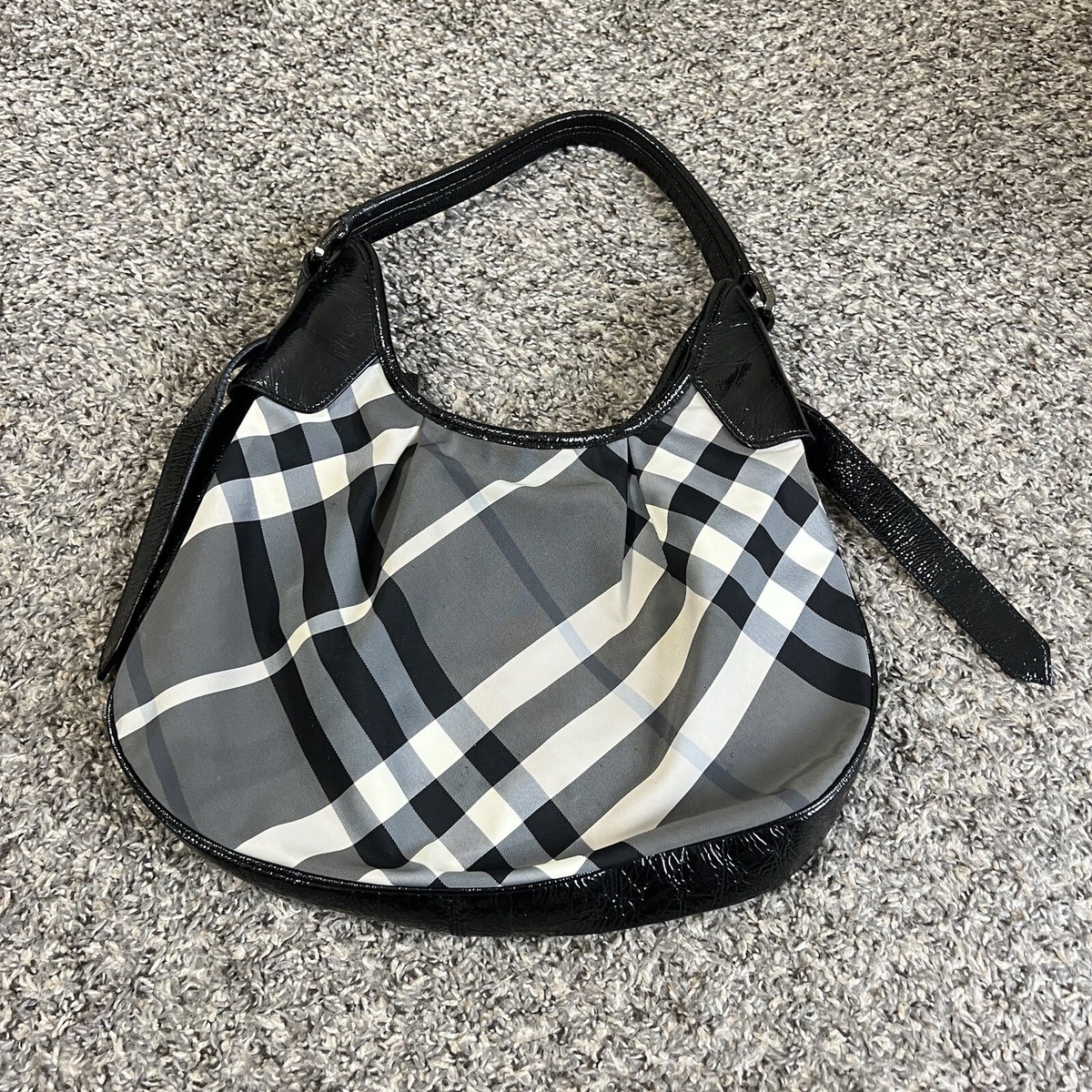 BURBERRY チェックメウスエスハトリユミュル 【関税込】 バ−バリ− 長財布 レディース ブランド BURBERRY チェック