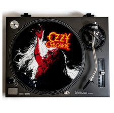 OZZY OSBOURNE Turntable Slipmat for Vinyl Records 12 DJ Slip Mat heavy metal