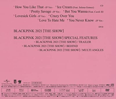 BLACKPINK THE ALBUM JP スペシャルエディション DVD※ BLACKPINK本国