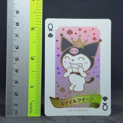 Sanrio characters Kuromi カード Kuromi smile Queen Sanrio Characters Card TCG 2016 Japanese