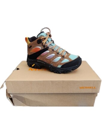 Merrell Women's Unlikely Hikers Boots Wide MOAB Waterproof Multicolor  NWT