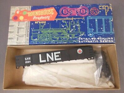 Ho Scale Roundhouse Lehigh New England 1024 40 Gondola Kit Custom Decorated Ebay