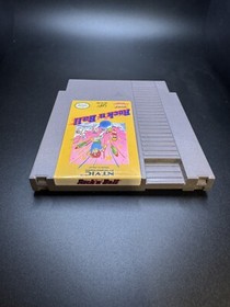 Rock 'n' Ball NES Cartridge, Manual, And Sleeve - Tested