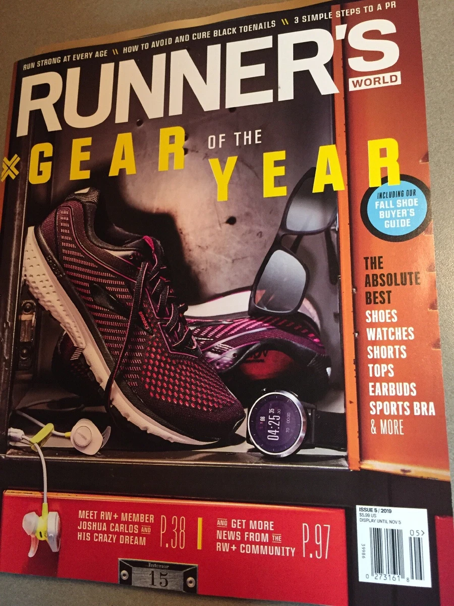 RUNNER S WORLD MAGAZINE ISSUE 5 2019 GEAR OF THE YEAR SHOE BUYER S GUIDE NEW