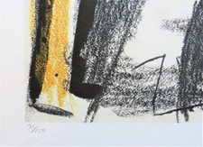 JOAN MIRO  große, limitierte Lithografie 78 x 57cm, nummeriert 31/150, SPANDEM
