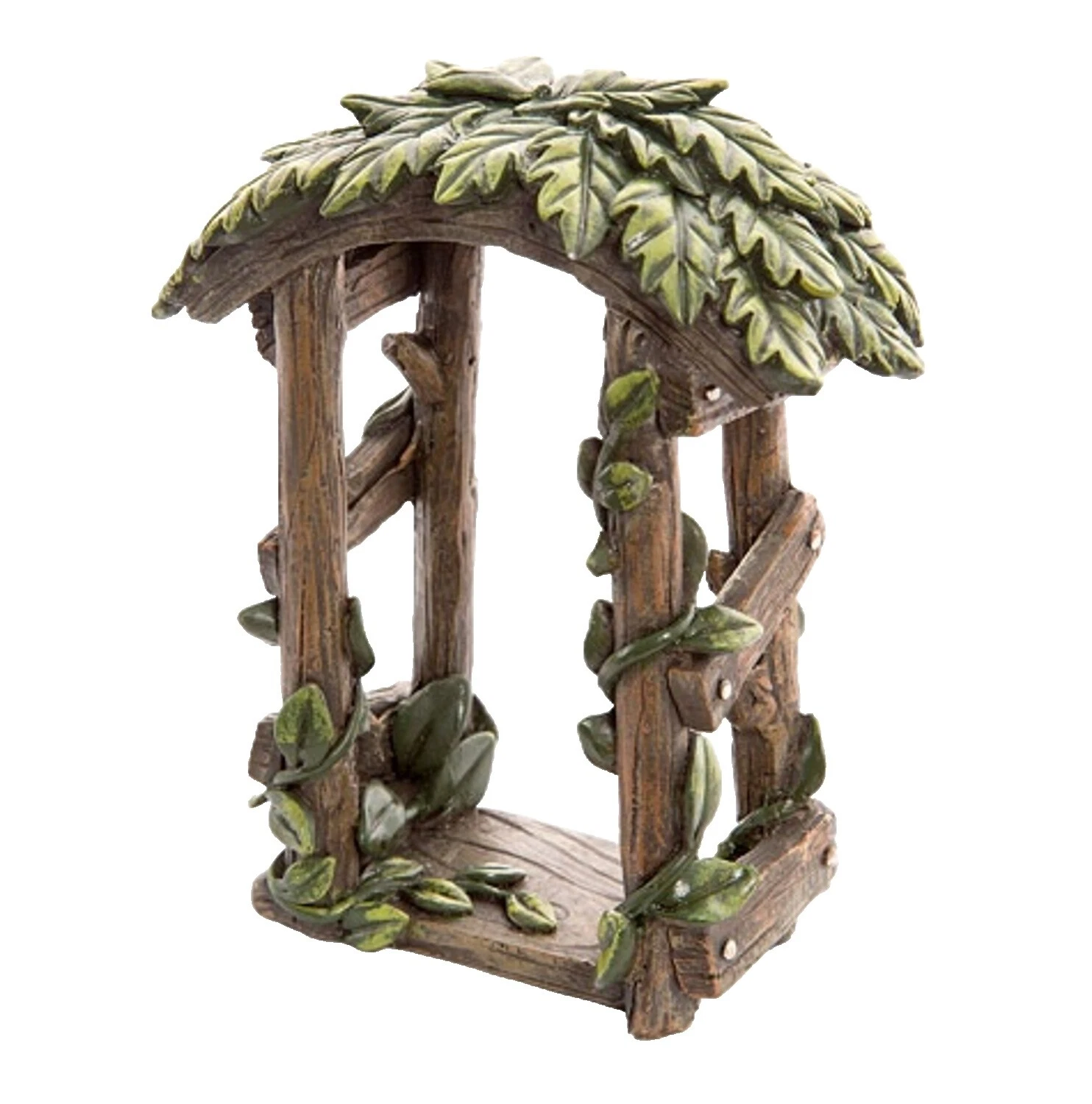 Adornos de al aire libre en Miniatura Marrón y estatuas