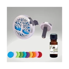 Night Orchid Car AirDiffuser for Women- Car AirFreshener Aromatherapy Locket oil