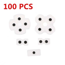 100sets Soft Rubber Silicon Conductive Button Pad For PS4 Controller Replacement