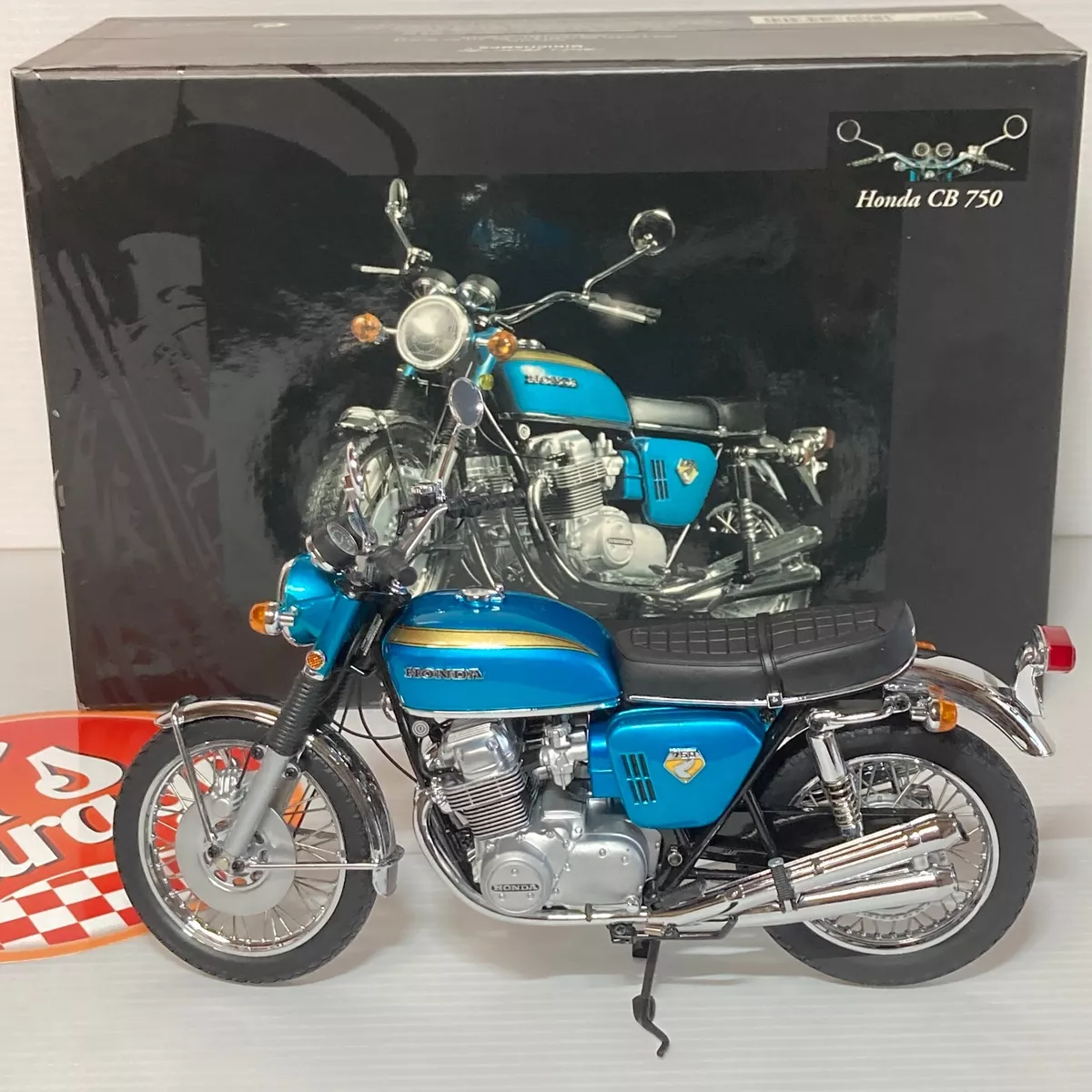 MINICHAMPS 1/12 Honda CB 750 1968 Blue Version 1 Classic Bike no.4 New  122161000