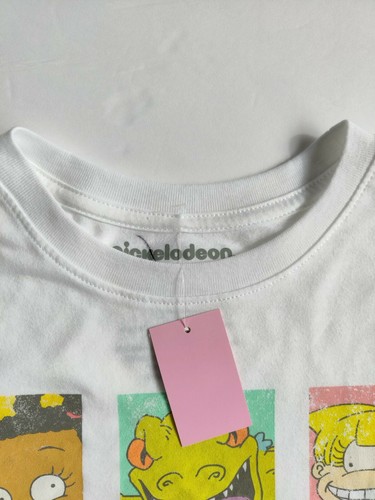 Nickelodeon Rugrats Cartoon White Short Sleeve 2020 Print Graphic Tshirt Size XS - Picture 3 of 12