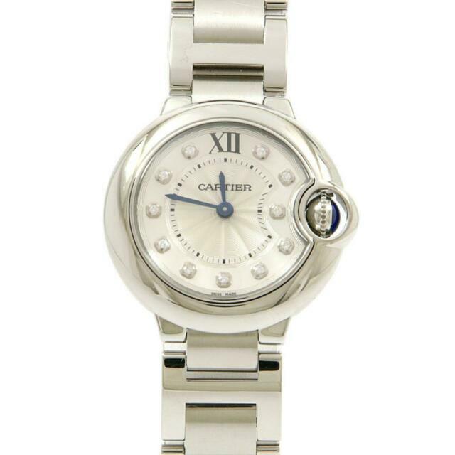 Cartier Ballon Bleu Silver Women's Watch - WE902073 for sale online | eBay