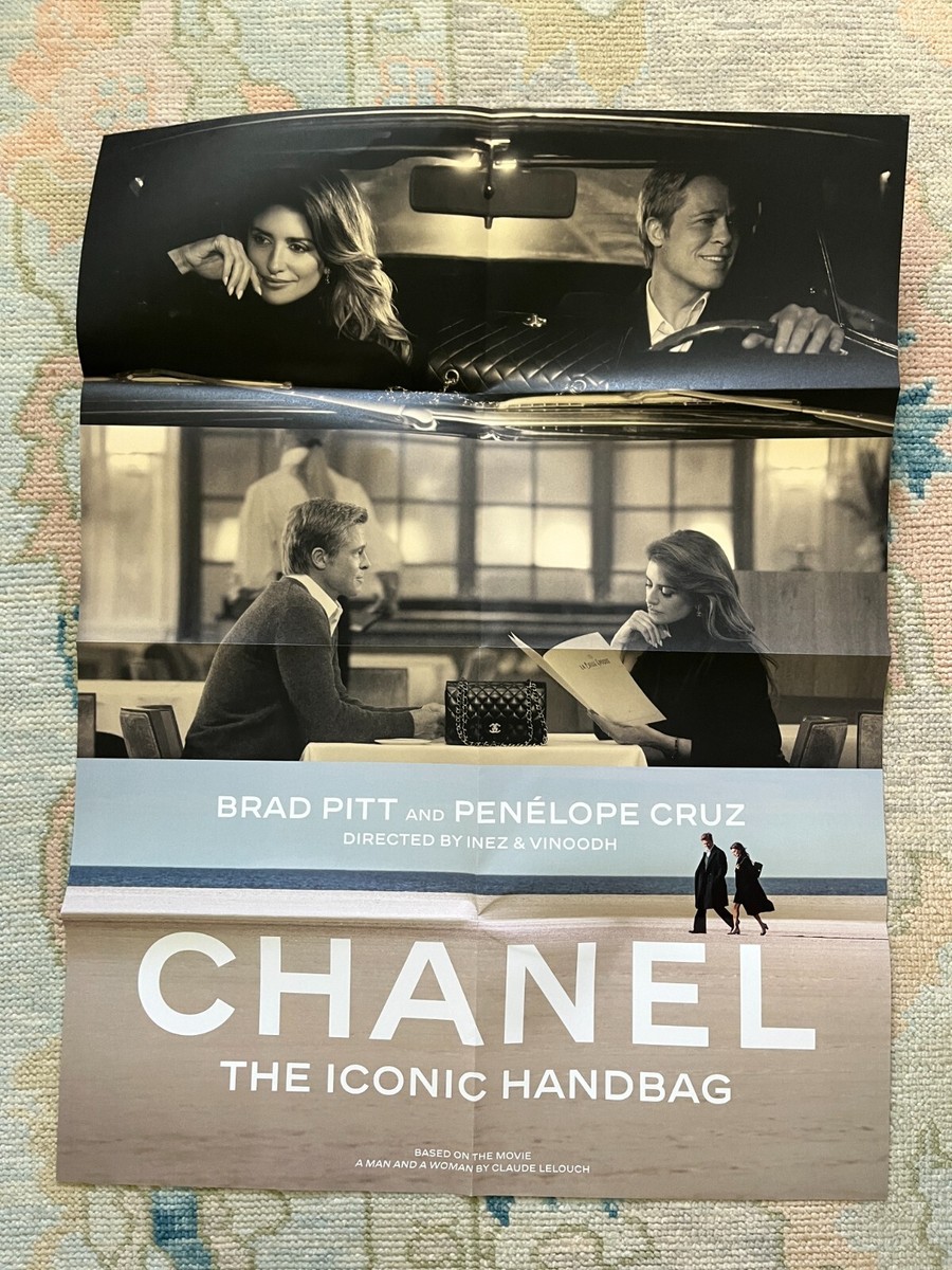 CHANEL 2024 THE ICONIC HANDBAG 大判ポスター Set of 3 Chanel The Iconic Handbag Mailer Advertisement 2024 Brad