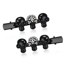 EVER FAITH 2 Pcs Halloween headpiece Accessories Austrian Crystal Gorgeous 4 ...