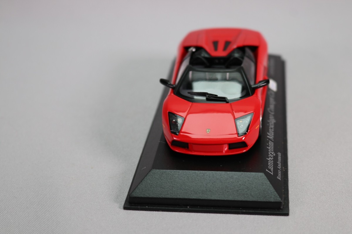 Miniature Minichamps 1/43 Lamborghini Murcielago Barchetta 2004 - Rouge - Occasion Boîte Incluse