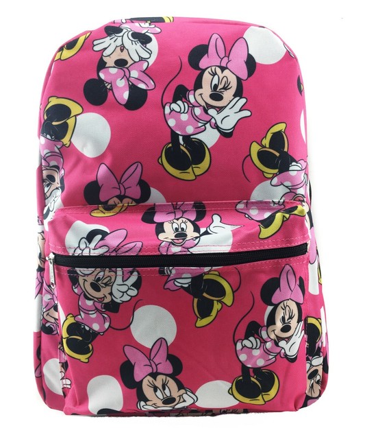 minnie mouse mesh backpack
