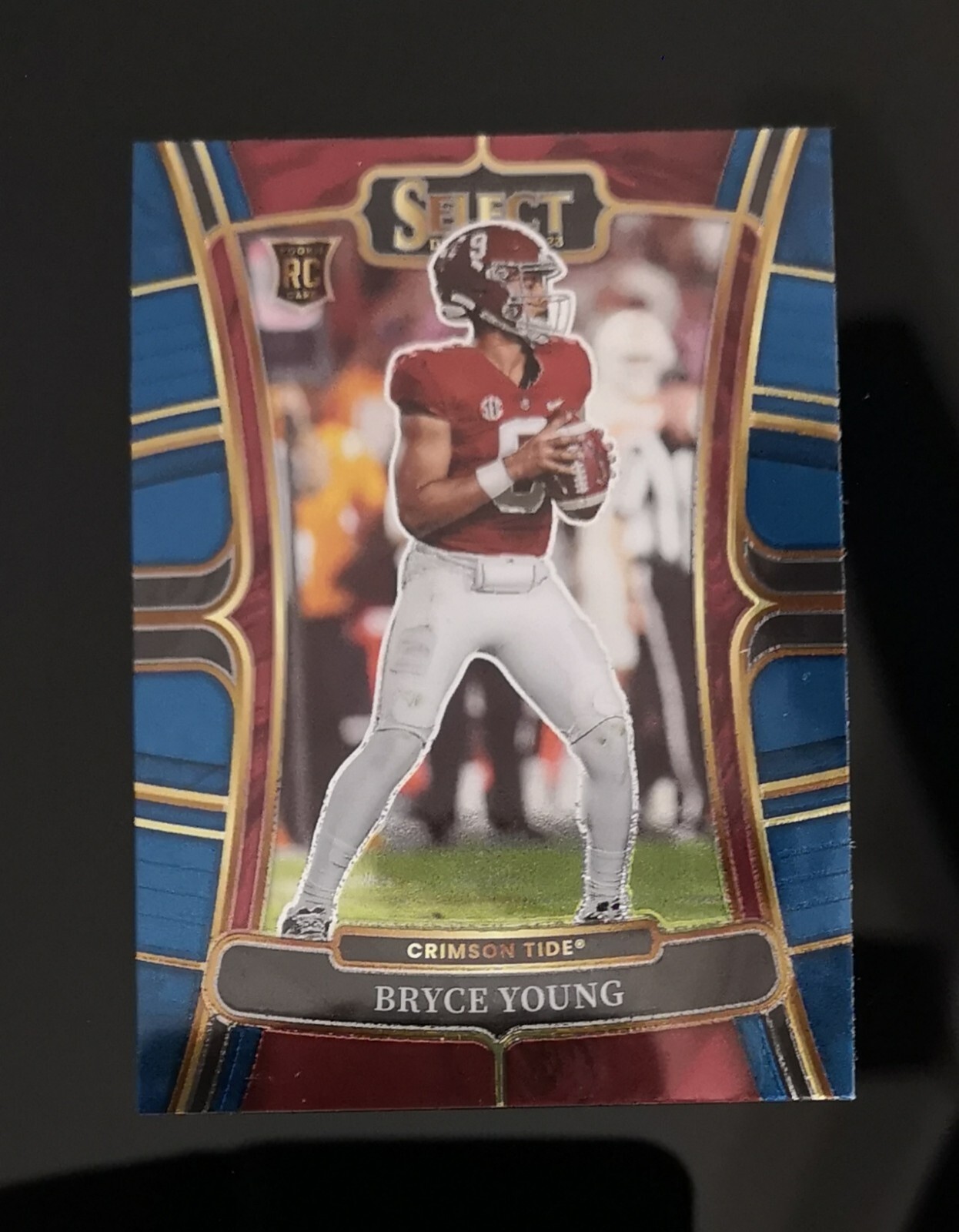 BRYCE YOUNG RC 💥 2023 Panini Select Blue Draft Picks Football Rookie Card No. 1
