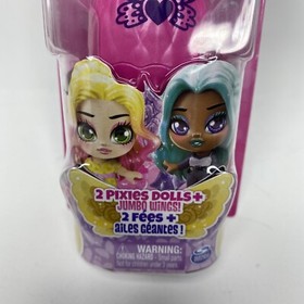 HATCHIMALS Mini Pixies Mystery DOLL 2 PACK JUMBO WINGS Firefly Butterfly