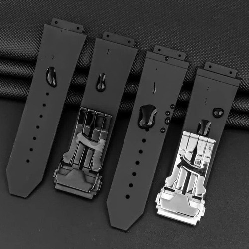 Classic Silicone Watch Strap Band For Hublot Universe Big Bang Fusion Series New - Picture 5 of 9