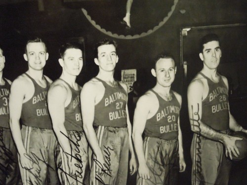 Baltimore Bullets Basketball Team Reproduction 11" x 14" B&W Photograph Print - 第 2/4 張圖片