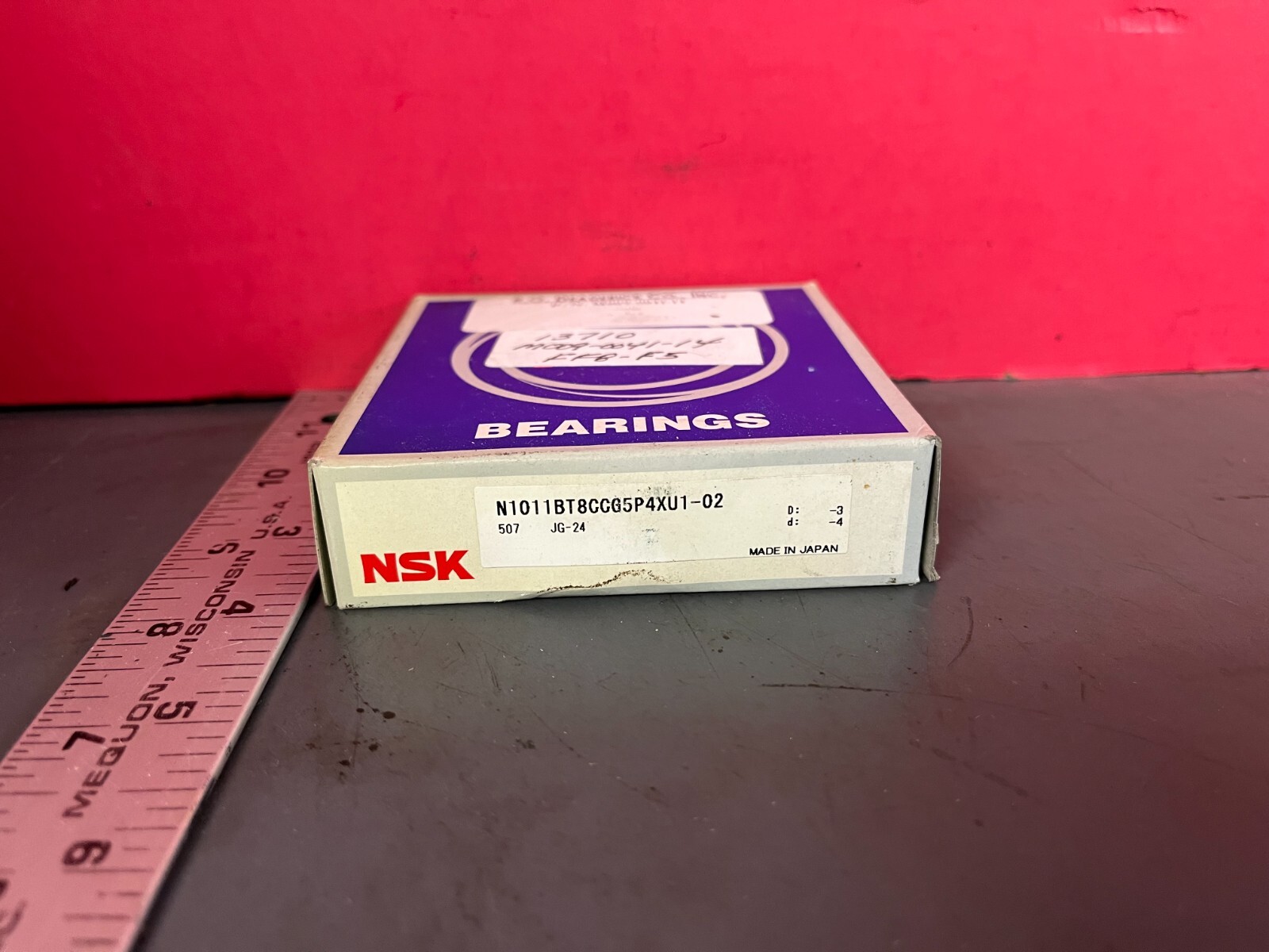 NSK N1011 BT8CCG5P4XU1-02- CYLINDRICAL ROLLER BEARING