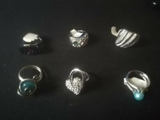 LOTTO ANELLI IN ARGENTO/BIGIOTTERIA