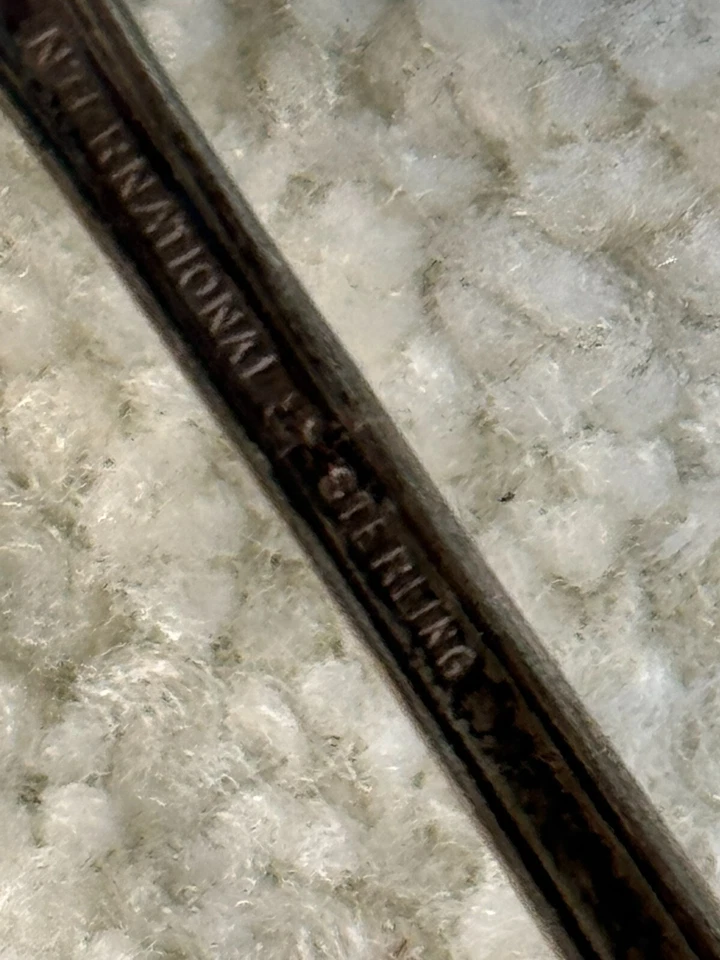 Cucharón de salsa de plata esterlina vintage Enchantress by International 2 oz 6,5" L Foto 2 de 4