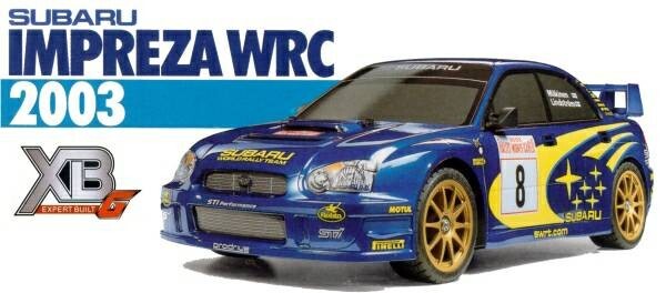 TAMIYA 1/10 # 43511 XB Series Subaru Impreza WRC 2003 TAMIYA 1/10 # 43511 XB Series Subaru Impreza WRC 2003