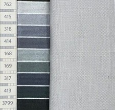 Zweigart Edinburgh 36 count linen cross stitch embroidery Silvery Moon palest gr