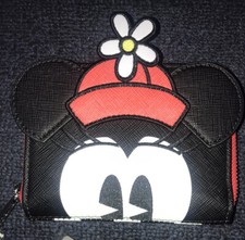 Loungefly Minnie Mouse con Cartera Sombrero Margarita De Colección Con Lunares Disney Nuevo