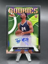 2023-24 Topps Finest Jalen Pickett Auto Rookies Foil Card #RFA-JPI