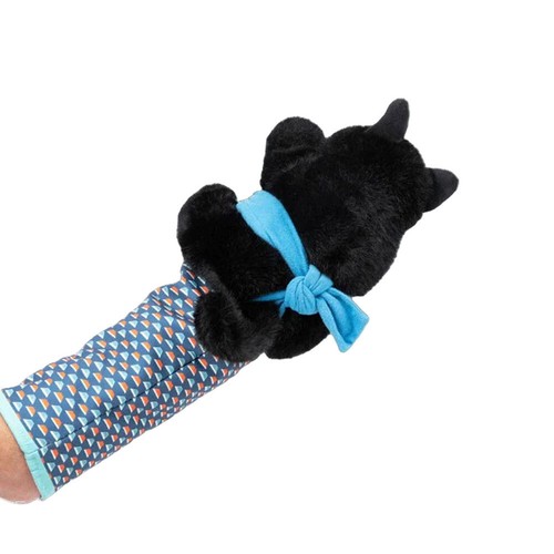Cats Puppet Wrestler Cat Hand Puppet Plush Animal Toy Stuffed Animal for Cats - Photo 3/4