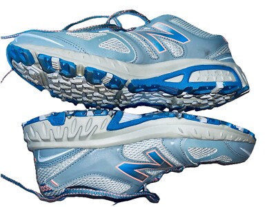 New Balance Women's 412v3 All Terrain Running Shoes Grey Blue Size 9.5