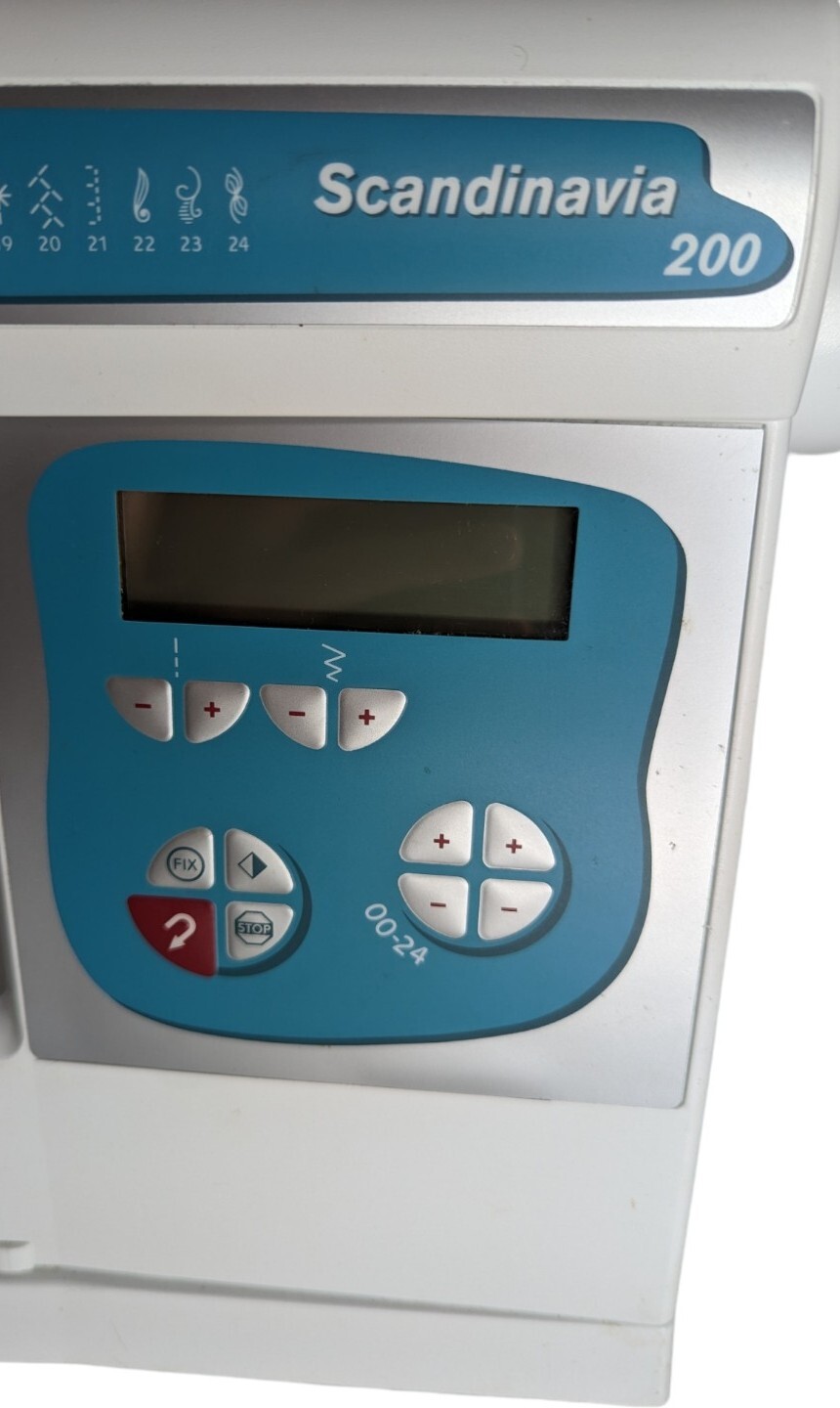 Husqvarna Viking Scandinavia 200 Sewing Machine eBay