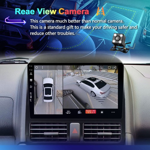 For Honda CR-V CRV 2002-2006 Android14 Car Stereo Radio CarPlay GPS Navi 6+128GB - Picture 12 of 17
