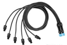 SOCO Lighting 19 PIN Male to 6 Channel IEC Female Connectors 6 ft Breakout Cable