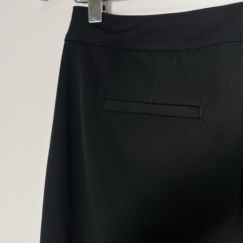 Jaeger Ladies Size 12 Black Smart Straight Leg Pleated Trousers BNWT £79 Pockets - Picture 14 of 16