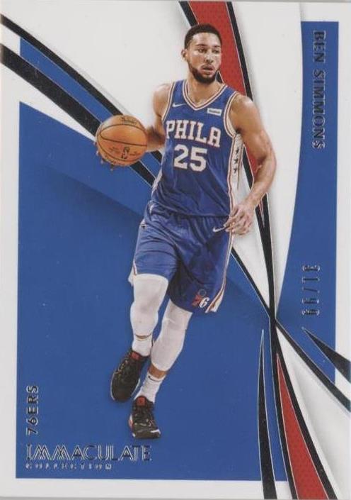 2020-21 Panini Immaculate Collection - Ben Simmons #34 - 1 of 2