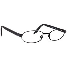 Gucci Vintage Sunglasses Frame Only GG 1640/S E1W Matte Black Oval Italy 52 mm