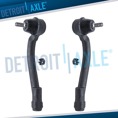 Both (2) New Outer Tie Rod Ends for 2007 2008 2009 2010 Kia Optima Rondo