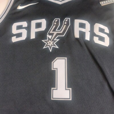Nike Mens Size 56 XXL San Antonio Spurs Victor Wembanyama #1