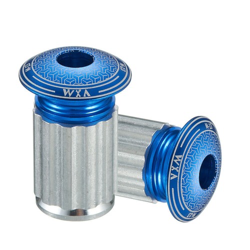 2 Pcs Bar End Plugs Aluminum Bicycle Durable Handlebar End Plug for MTB Bike - Picture 5 of 16