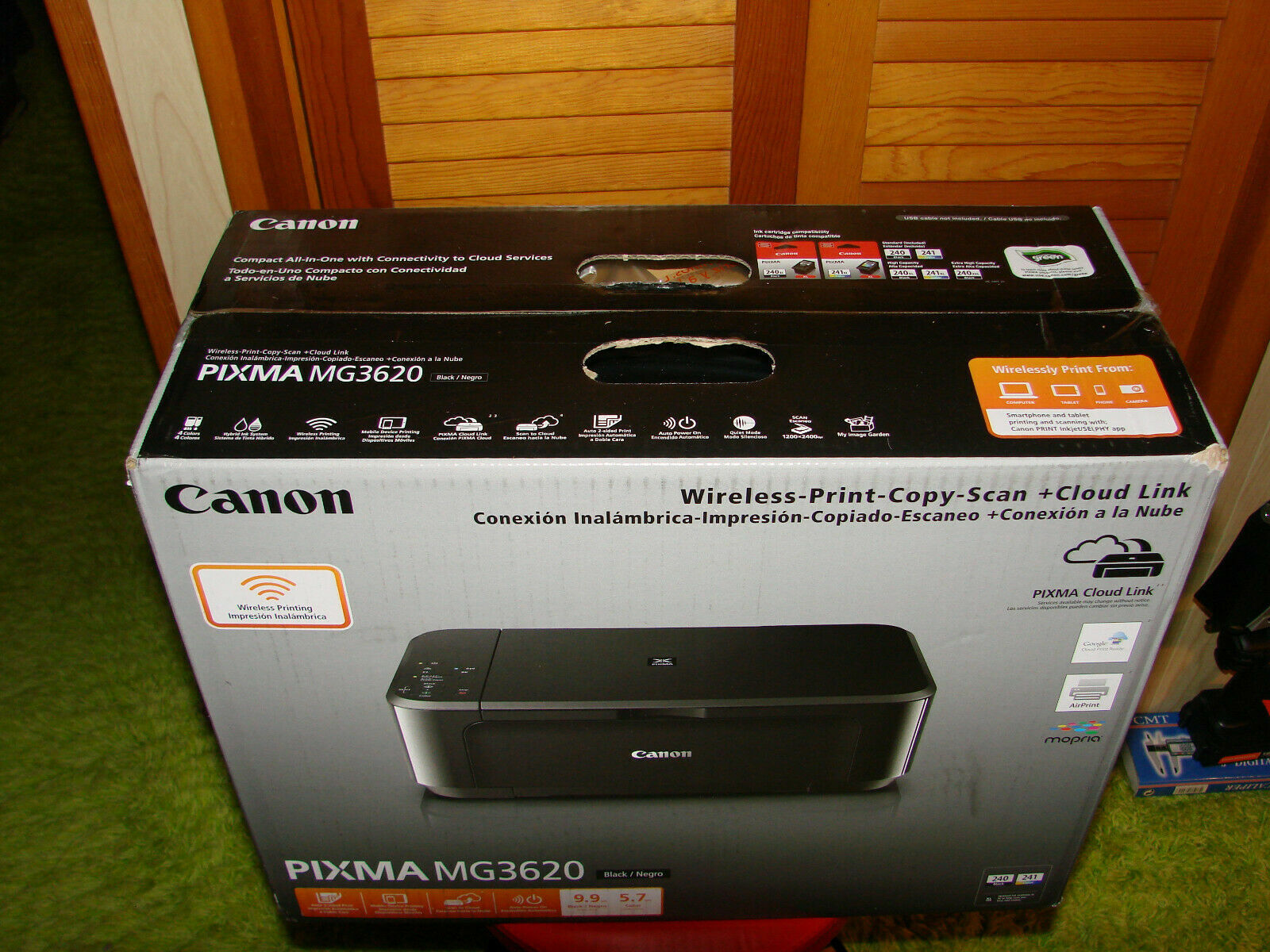 Brand New Canon PIXMA MG3620 All-In-One Inkjet Printer Mobile Printing - Black