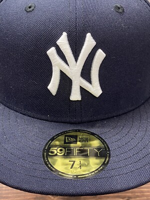 New Era 59Fifty Men's Cap New York Yankees Navy Blue - 7 1/4