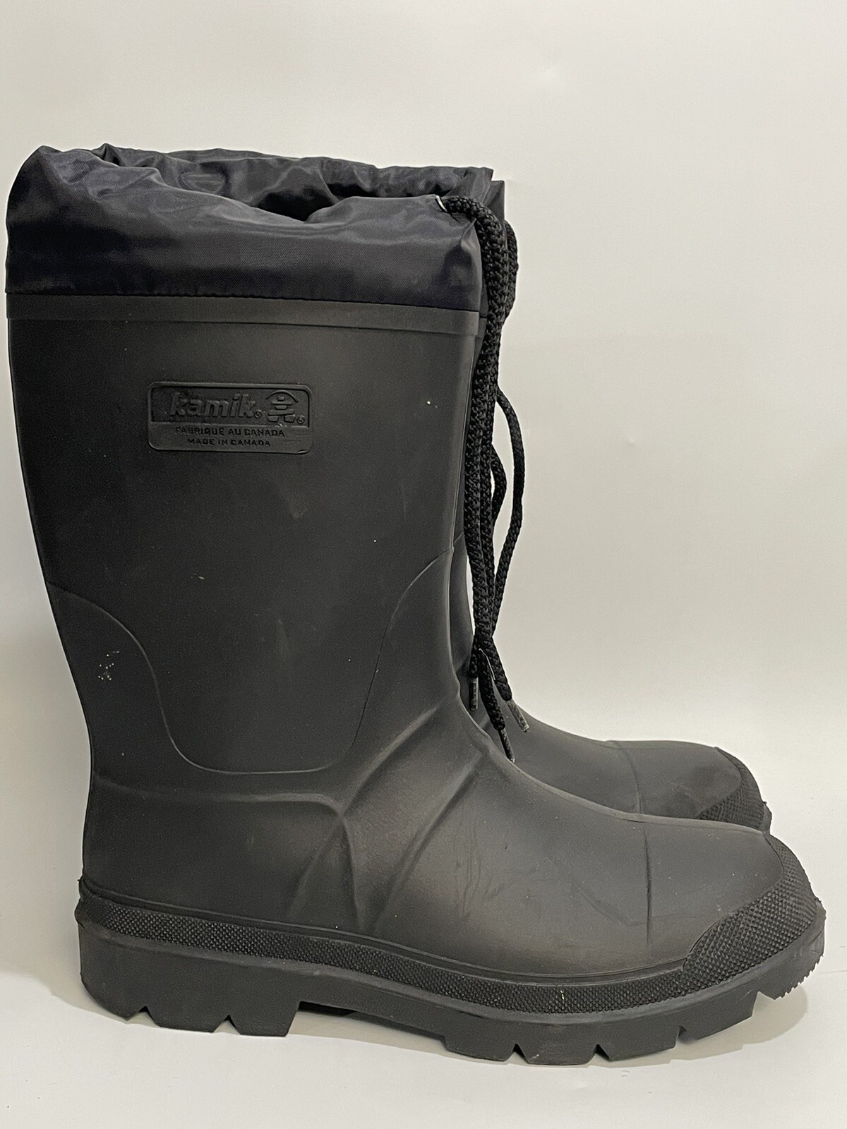 Kamik Forester Hunter Snow Boots Men’s Black Size 11 New Open Box Canada String eBay
