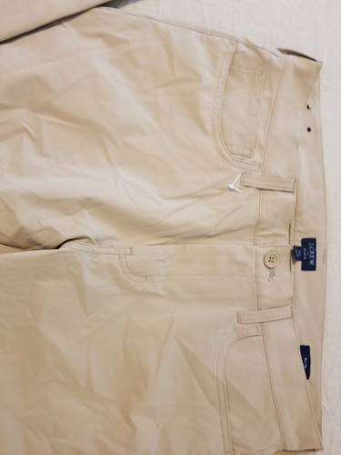 Mens J. Crew Khaki Dress Pants 32x34 Flex Slim Slack Chino Trouser 33x33 - Picture 4 of 6