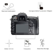 Nikon D7200 0.4 mm Adhesion Display Protection Glass Screen Protector LC7630