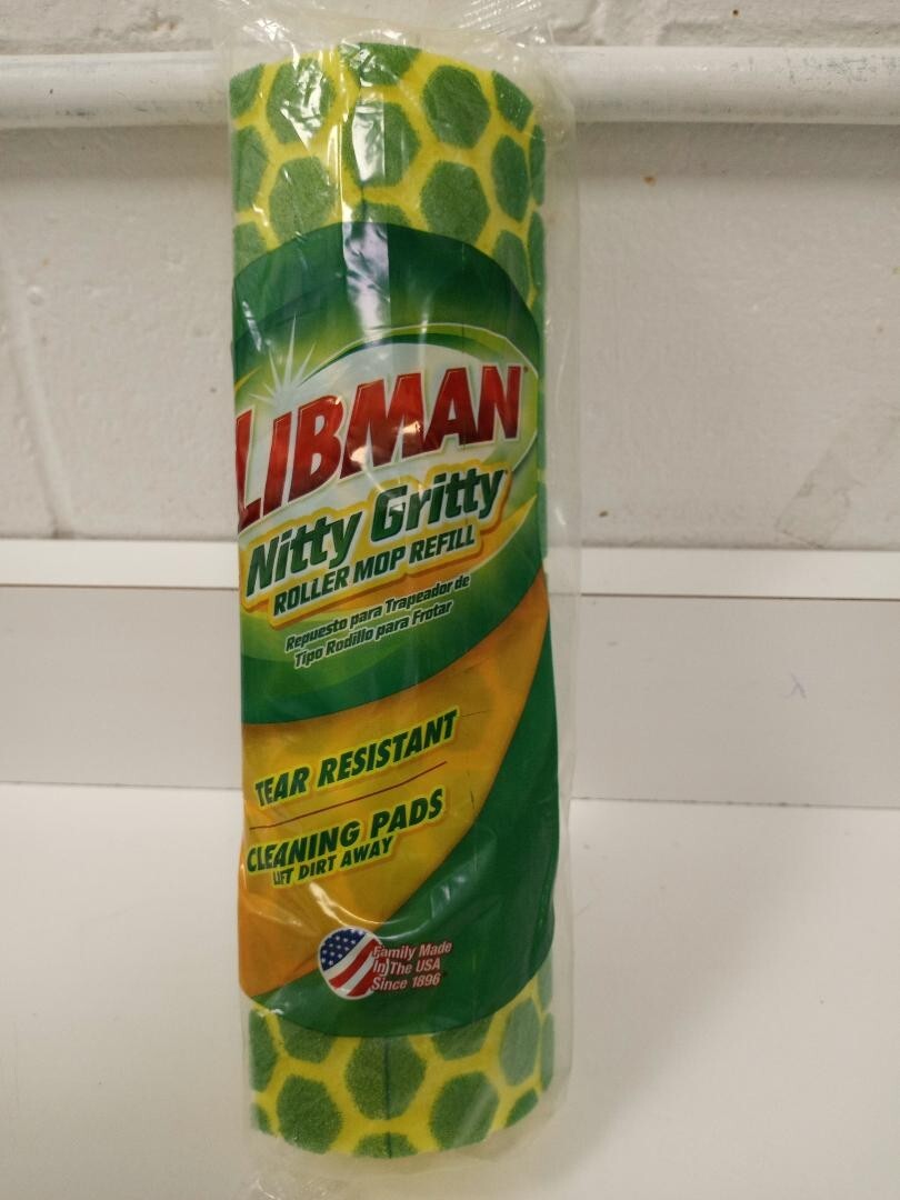 Libman-Nitty Gritty Roller Mop Refill Tear Resistant-discontinued bonus buy!