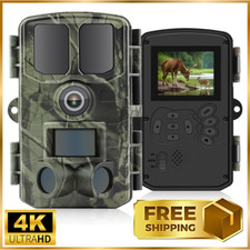 Fotocamera da Caccia 4K HD Videocamera fototrappola da caccia 120°✅