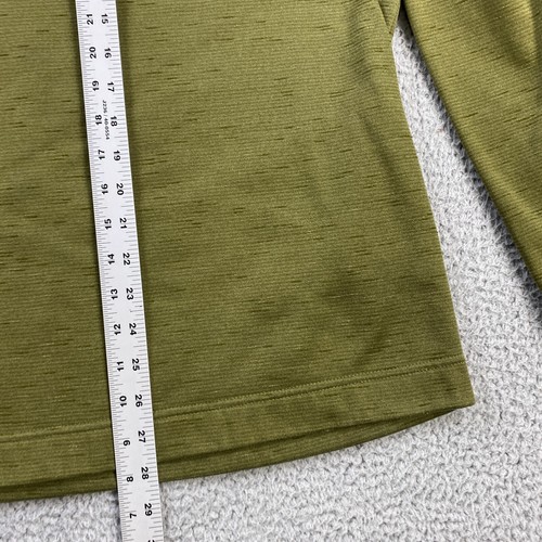 Walter Hagen 1/4 Zip Shirt Mens 2XL XXL Green Long Sleeve 11 Majors - Picture 6 of 11